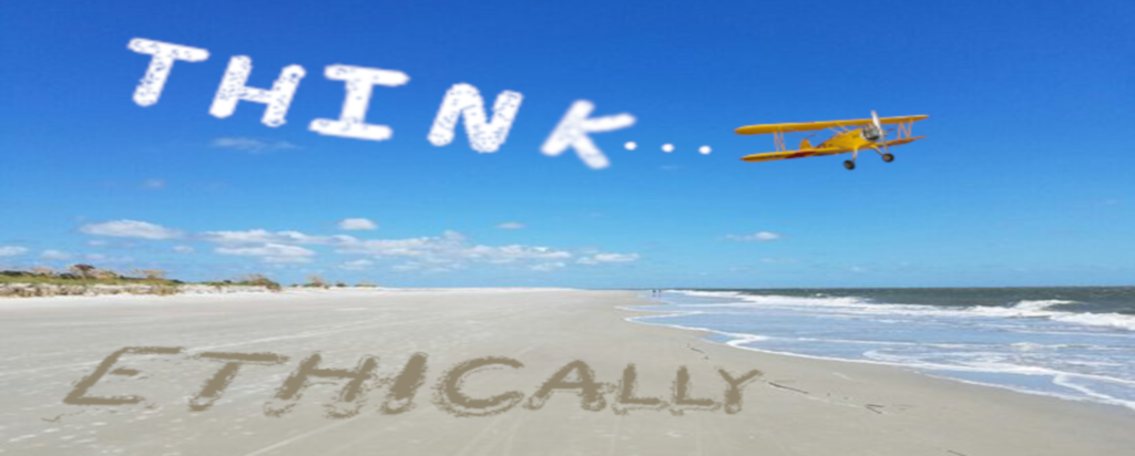 Think Ethically - beach